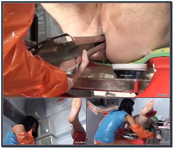 Anal Eggplant Birthing Femdom 