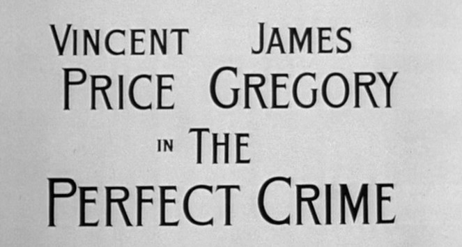 The Perfect Crime (1957) – Rarelust